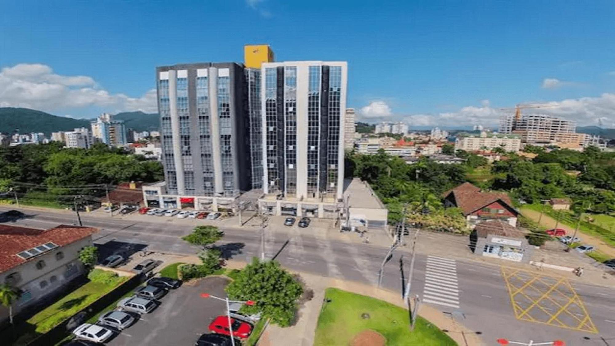 Saint Sebastian Flat 603- Com Hidro! Ate 3 Pessoas, Duplex, No Centro Villa Jaragua do Sul Exterior photo